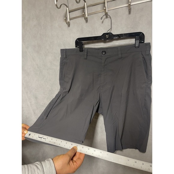 Eddie‎ Bauer Shorts Men 36 Gray Nylon Travex Active Performance Outdoor Athletic - Picture 4 of 13